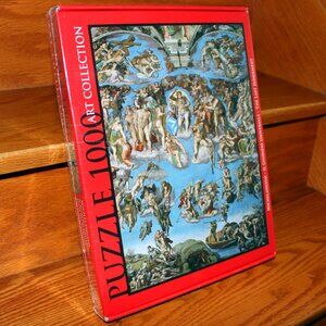 3/$77❤️Michelangelo The Last Judgement puzzle Edizione Musei Vaticani Italy made